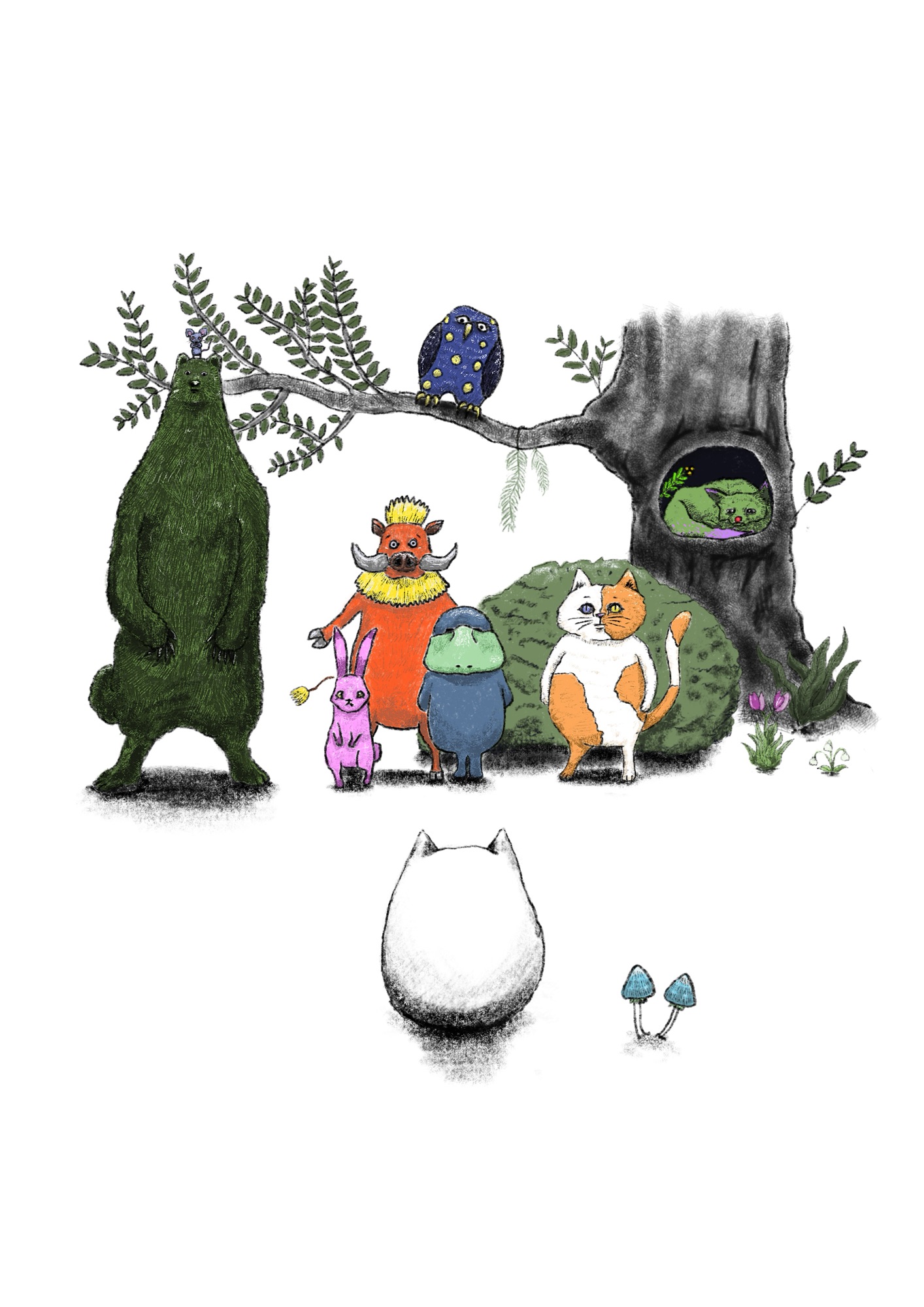 絵本づくりの現場｜下描き・キャラ作り・迷いとの向き合い方